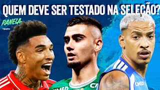 IGOR JESUS? ANDREAS PEREIRA? GABIGOL? QUEM DEVE SER TESTADO NA SELEÇÃO?  | Panela Sportv