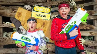 Zombies Took Over Our Campout X Shot 