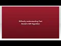 Difficulty understanding Paul Heckel s Diff Algorithm