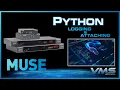 Python - Logging Attaching MUSE