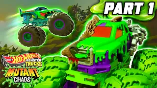 They Entered the Forbidden Zone... Big Mistake! | Hot Wheels Monster Trucks: Mutant Chaos PART 1