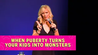 when puberty turns your kids into monsters leanne morgan comedy