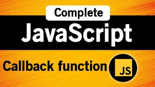 Callback Function Javascript Tutorials in Hindi