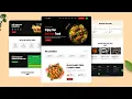 How to Create a Responsive Restaurant Website Using HTML CSS JavaScript