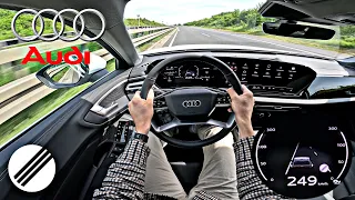 Audi A5 Avant 2.0 TDI TOP SPEED DRIVE ON GERMAN AUTOBAHN 🏎