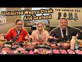 We Ate EVERYTHING at DOMA Korean BBQ Buffet in Vegas