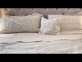 Blythease Oversized King Bedspread 128x120 Extra Wide Paisley Pattern Design Lightweight Bedding C