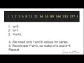 Part 2 Fibonacci Series TAMIL Problem Solving in Coding Zeros and Ones