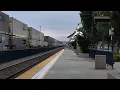 Saturday Morning Bnsf is right on schedule Intermodal double stack heading to Barstow