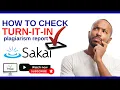 HOW TO GET UG PLAGIARISM CHECKER REPORT
