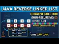 Reverse a Linked List in O 1 Space Java