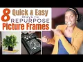 8 Ways to Repurpose Picture Frames for Home Organization Frugal Living Hacks