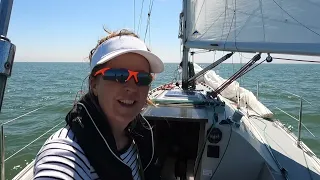 First time Singlehanded Spinnaker sailing – Ep. 2