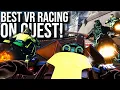 Download Lagu This is The BEST VR Racing Game on Quest! // V-Racer Hoverbike is the WIPEOUT of VR