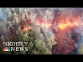 Homes Destroyed Toxic Gas Concerns Amid Hawaii Volcano Emergency NBC Nightly News