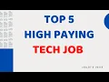 5 Top High Paying Technical Jobs in 2020 Leslie s Voice English