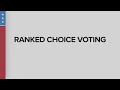 What you need to know about Ranked Choice Voting