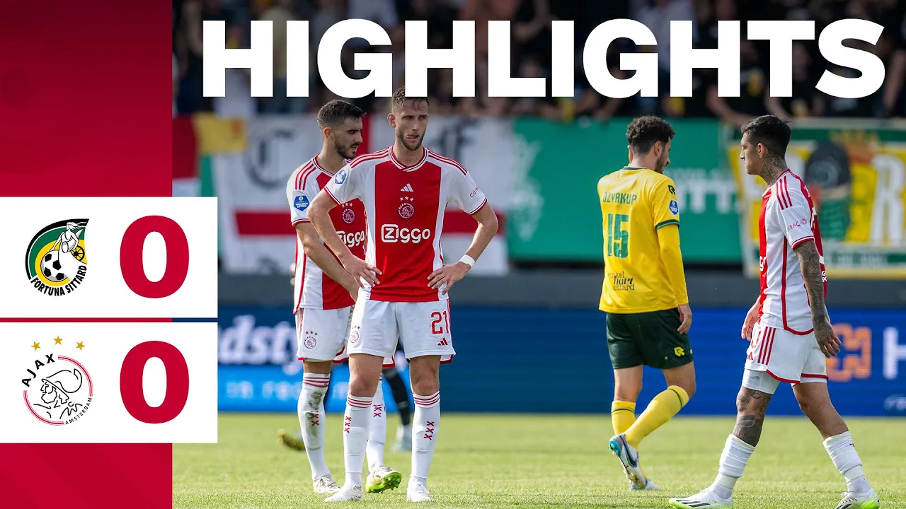 Highlights Fortuna Sittard - Ajax | Eredivisie