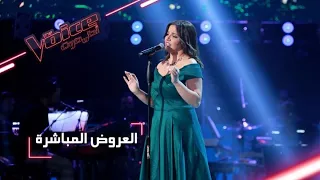               مرحلة العروض المباشرة   صفاء سعد تقد م أغنية  ما فيني شي  دندنها