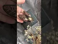 Beaded insect jewelry Handbroochh