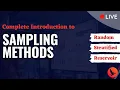 Master Different Sampling Methods Random Stratified Reservoir In 60 Minutes OdinSchool