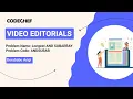 Longest AND SUBARRAY ANDSUBAR Dorababu Arigi Editorials Codechef Content Creators