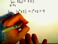 Continuity Making a Piecewise Function Continuous