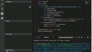 Building tiny block-chain with python -