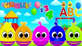 π Giligilis Learning Party π΅ Learn ABCs, Numbers & Colors with Fun Songs and Happy Adventures!