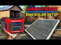 I tried Harbor Freight s cheapest solar panel setup