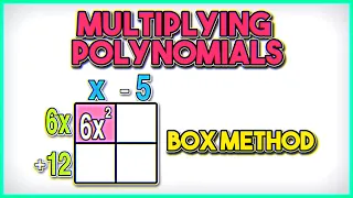 Multiplying Polynomials using the Box Method