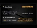 Reverse Integer String Approach Mathematical Approach DSA Made Easy