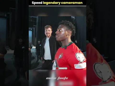 Speed legendary cameraman | #shorts #cubefacts