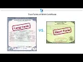 Two Forms of Birth Certificate