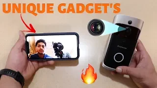 Download Unique Gadget | Smart Video Door Bell | WIFI Door Bell | Tech Unboxing 🔥 MP3