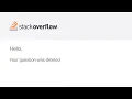 The Best StackOverflow Question Ever Asked