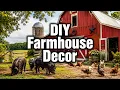 DIY Farmhouse Decor Projects Super Cute