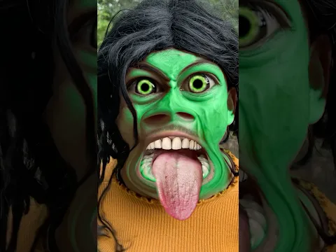 She Hulk Scary Transformation Smash Skinny Guy who become red hulk #shorts