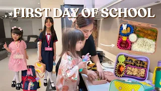 FIRST DAY OF SCHOOL NI OLI AT LOUIE! BAON SERYE WITH OLI! | AustriaFamilyVlogs