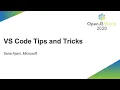 VS Code Tips and Tricks - Sana Ajani Microsoft