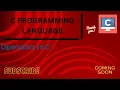C Programming Language Tutorial Operators