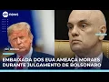 Download Lagu Julgamento de Bolsonaro: Embaixada dos EUA emite ameaça contra Moraes | #SBTBrasil