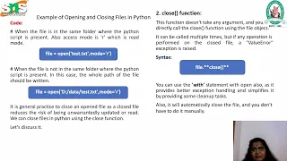 File Handling in Python Problem Solving Using Python SNS Institutions