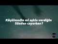 Simge - Üzülmedin mi (Sözleri/Lyrics) 🎶