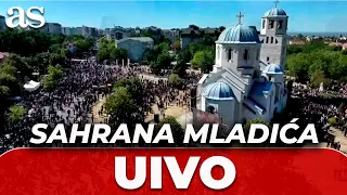 🔴 UIVO | Sahrana Ratka Mladića u Beogradu: hiljade pristalica ispratilo osuđenog ratnog zločinca