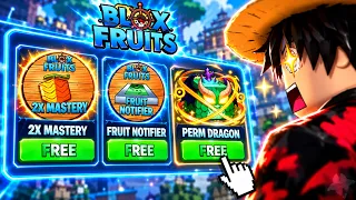 Get FREE Permanent Fruits & Gamepasses by Playing Games! (Blox Fruits)