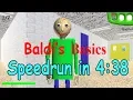 Baldi's Basics Any% Speedrun in 4:38.2