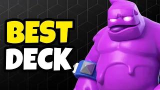 BEST ELIXIR GOLEM DECK NO SKILL CLASH ROYALE