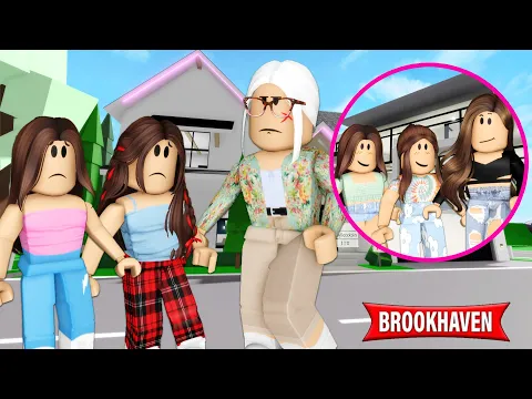 Download MP3 AS MENINAS REJEITADAS PELA VÓ ENCONTRARAM A MÃE | Historinhas Brookhaven RP | Roblox