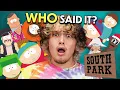 South Park Character Quote Battle